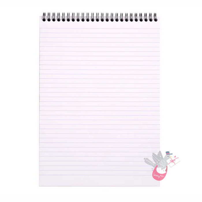 RHODIA No. 18 Wirebound Pad - Black - A4 - Ruled
