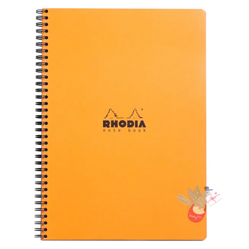 RHODIA No. 18 Wirebound Pad - Orange - A4 - Grid