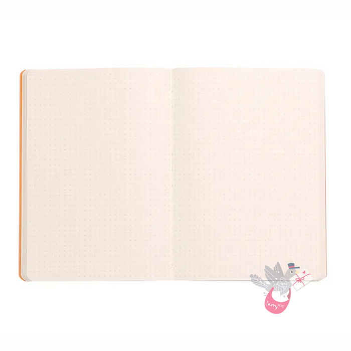 RHODIA Rhodiarama Webnotebook - Soft Cover - A5 - Dotted - Black