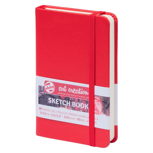 ROYAL TALENS Art Creation Sketchbook - Hardcover - 140gsm - 80 Sheets - A6 Portrait (9 x 14 cm)