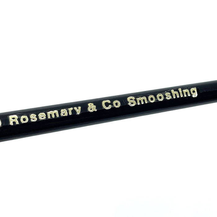 ROSEMARY & CO Smooshing (Blender) Brush - Short Handle - Badger Hair - Large (9.2 x 13.3mm)