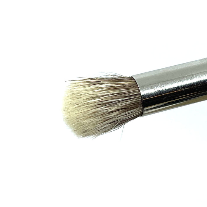 ROSEMARY & CO Smooshing (Blender) Brush - Short Handle - Badger Hair - Large (9.2 x 13.3mm)