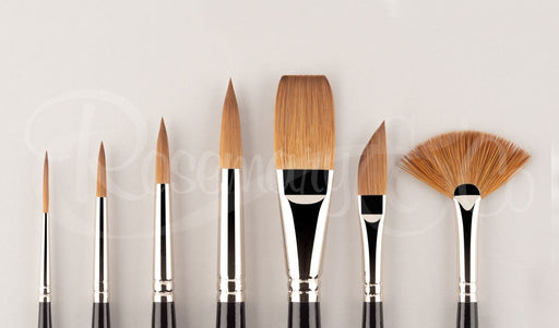ROSEMARY & CO - Set 40 - Beginner Watercolour Brushes (8 Brushes)