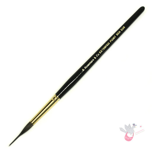 ROSEMARY & CO Watercolour Brush - Series 336 - Extended Needle Point Posara - Size 8