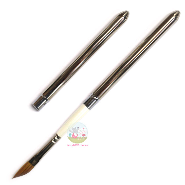 ROSEMARY & CO Reversible Pocket Brush - R12 - Sable/Nylon - Dagger 1/4"