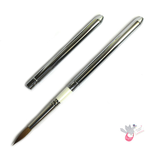ROSEMARY & CO Reversible Pocket Brush - R13 - Sable Blend Designer - Pointed Size 8