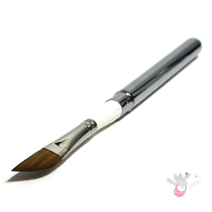 ROSEMARY & CO Reversible Pocket Brush (Large) - R16 - Red Sable/Nylon - Dagger 3/8" (10 x 24mm)