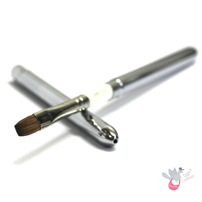 ROSEMARY & CO Reversible Pocket Brush - R4 - Red Dot (Synthetic Sable) - One Stroke 1/4" (5 x 15.9mm)