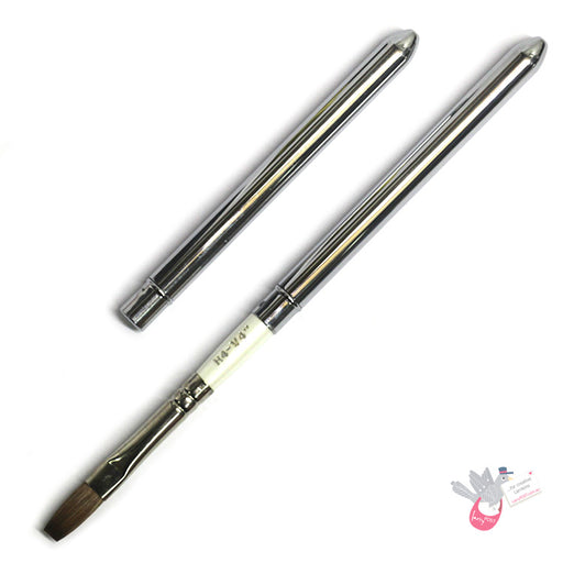 ROSEMARY & CO Reversible Pocket Brush - R4 - Pure Kolinsky Sable - One Stroke 1/4"