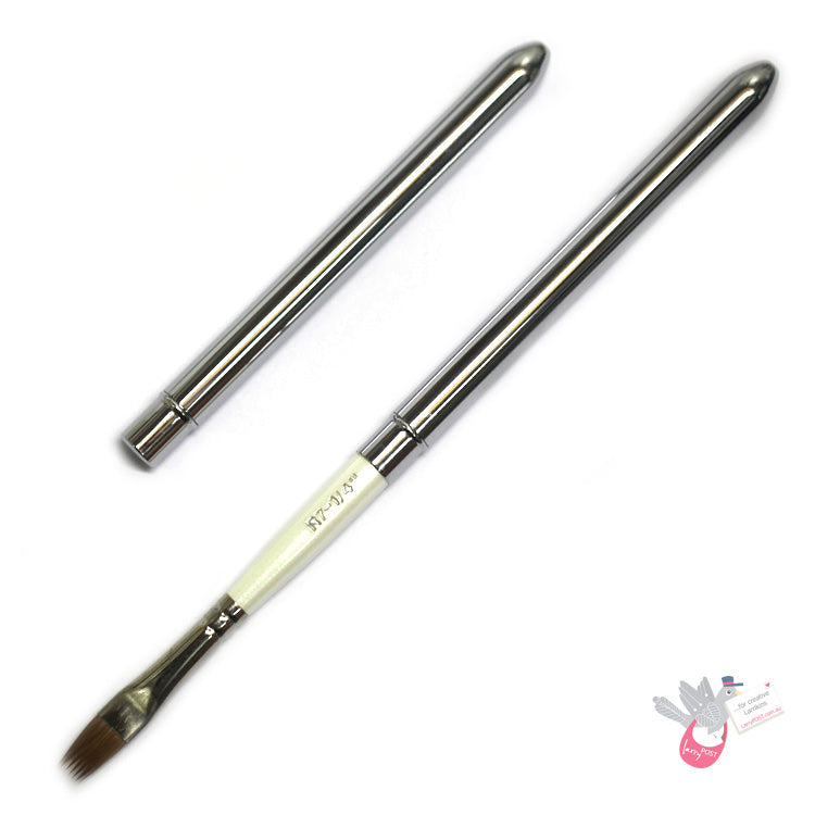 ROSEMARY & CO Reversible Pocket Brush - R7 - Kolinsky Sable - Comber 1/4"