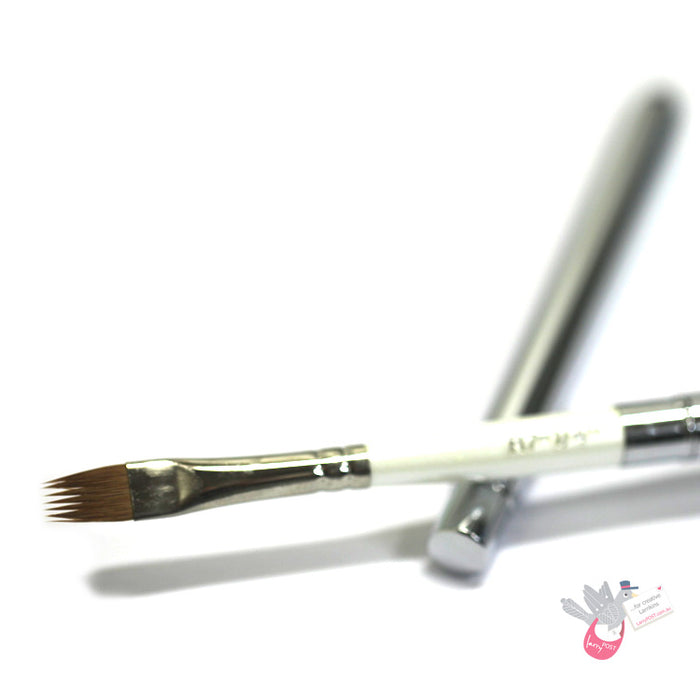 ROSEMARY & CO Reversible Pocket Brush - R7 - Pure Kolinsky Sable - Comber 1/4" (7.4 x 11.4mm)