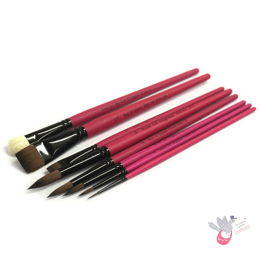 ROSEMARY & CO - Set 20 - Beginner Watercolour Brushes