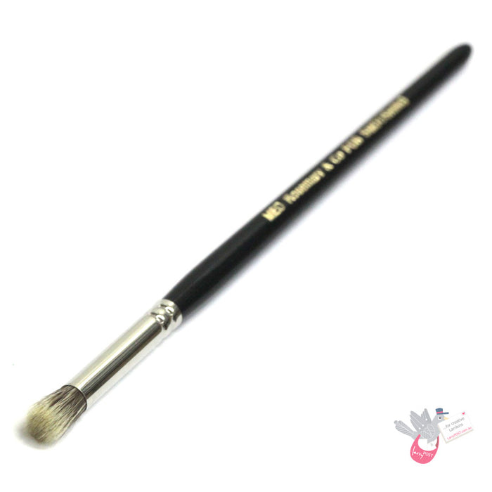 ROSEMARY & CO Smooshing (Blender) Brush - Short Handle - Badger Hair - 2XL (14 x 17mm)