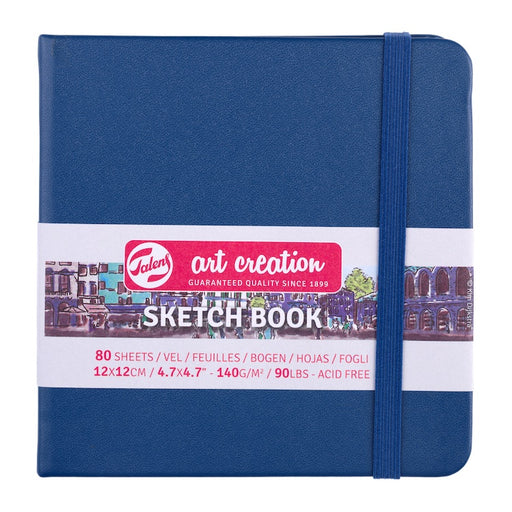 ROYAL TALENS Art Creation Sketchbook - Hardcover - 140gsm - 80 Sheets - A6 Portrait (9 x 14 cm)