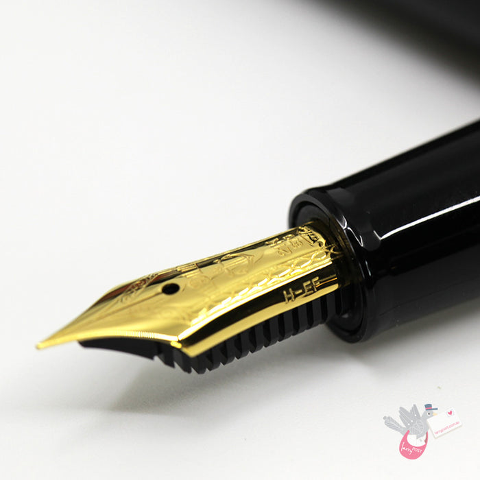 SAILOR 1911 - Standard Series (21K gold nib & Converter) - Black/Gold - Extra Fine Nib