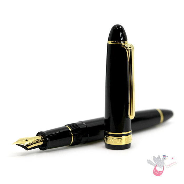 SAILOR 1911 - Standard Series (21K gold nib & Converter) - Black/Gold - Extra Fine Nib