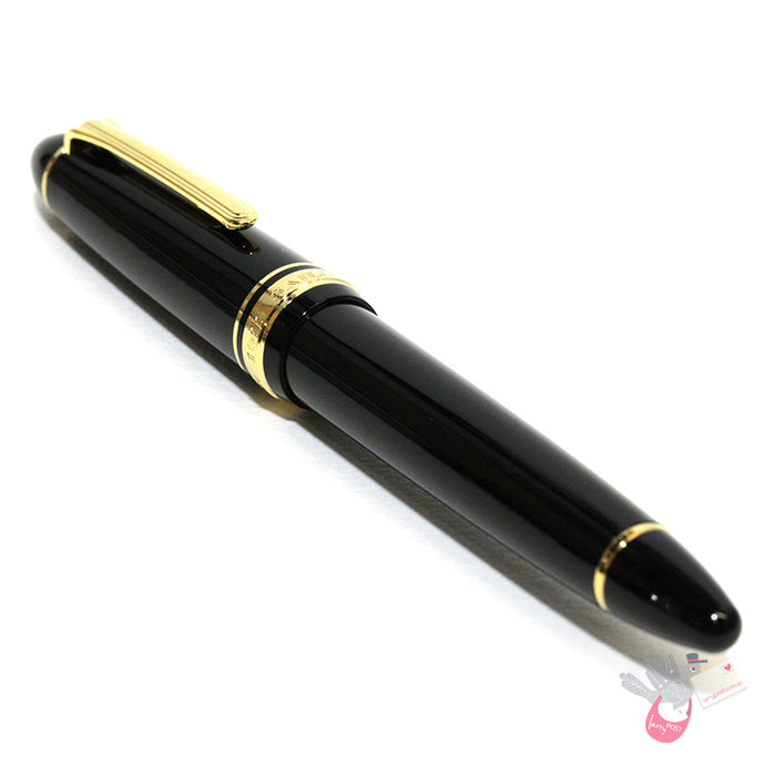 SAILOR 1911 Classic - Large Series (21K gold nib & Converter) - Black/Gold - Zoom Nib