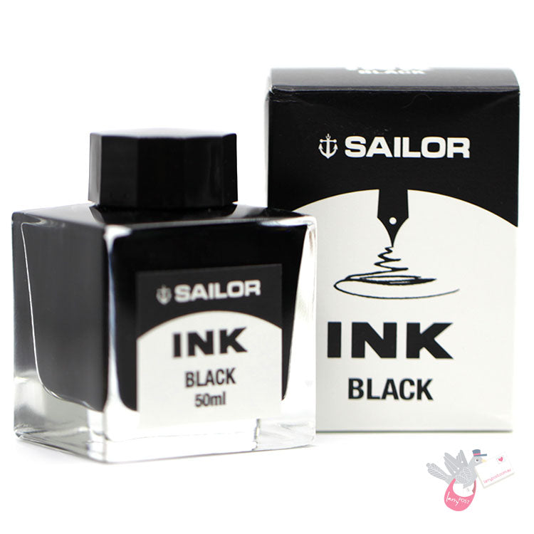 SAILOR Fountain Pen Ink - 50ml - Black