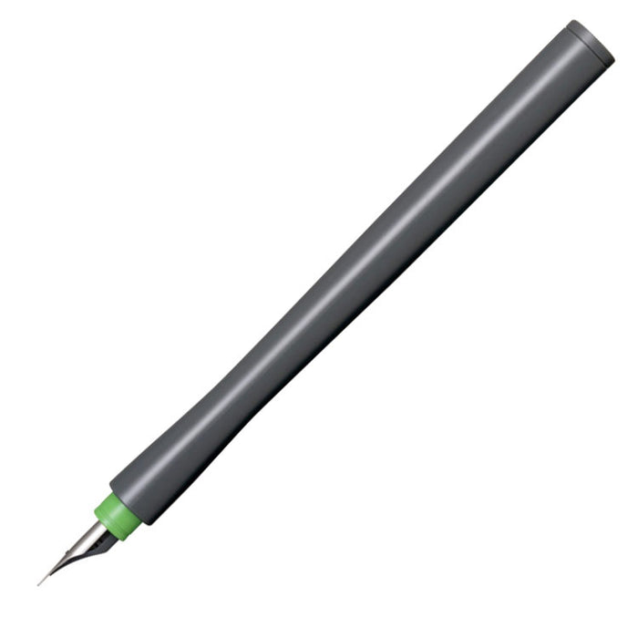 SAILOR Hocoro Dip Fountain Pen - Grey/Green - 2.0mm Stub nib