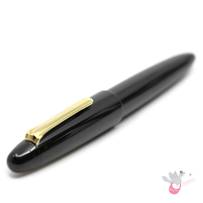 SAILOR King of Pen - Ebonite (21K gold nib & Converter) - Black/Gold - Naginata Togi Broad Nib - NB
