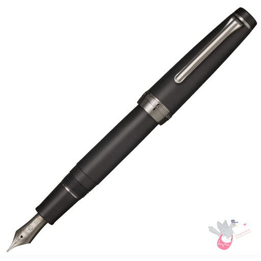 SAILOR Prof Gear - Imperial Black (Black ion plated 21K gold nib & Converter) - Matte Black