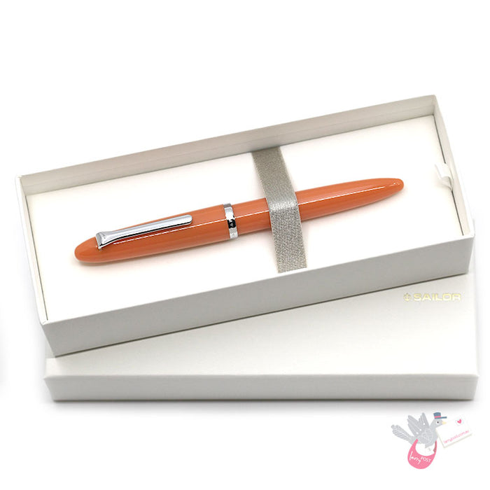 SAILOR Profit Jr 1911 Fountain Pen - Orange - Medium Fine (MF) Nib