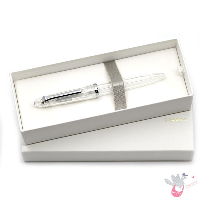SAILOR Profit Jr 1911 Fountain Pen - Demonstrator (clear) - Medium Fine (MF) Nib