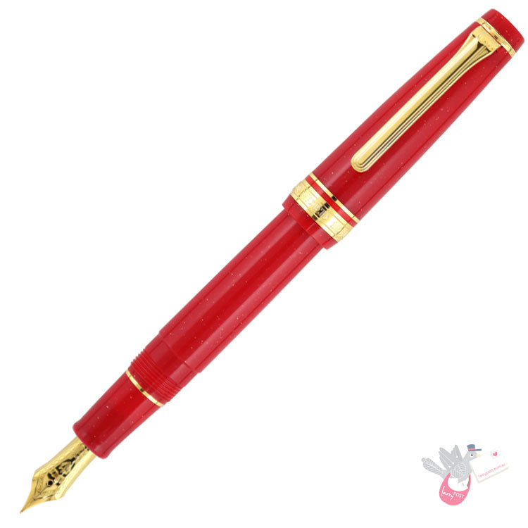 #1224 SAILOR SHIKIORI Prof Gear Slim (14k gold plated nib & converter) - Light Blue/Gold