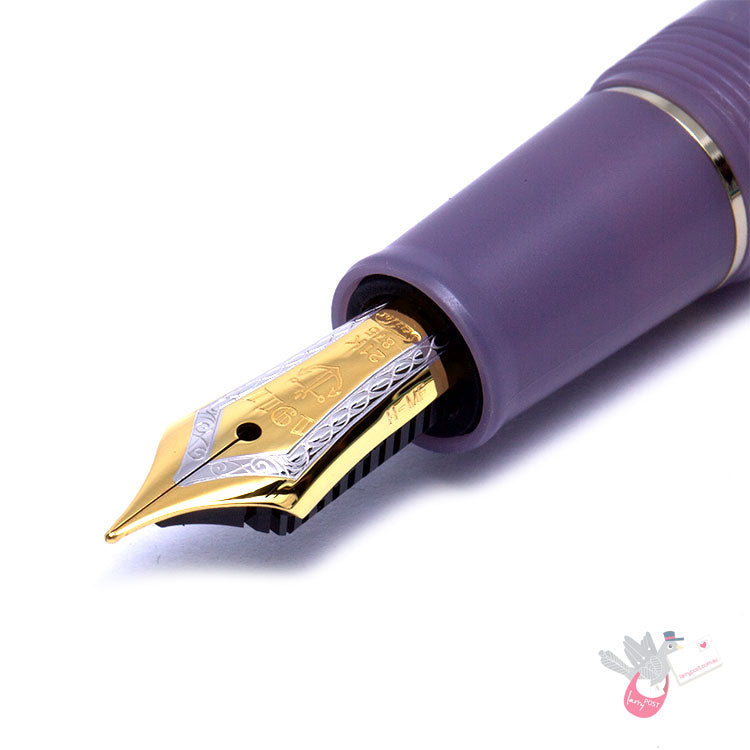 SAILOR SHIKIORI Ameoto "Kirisame"  Fountain Pen (Includes 21kt nib and converter) - Lilac - Medium Fine nib