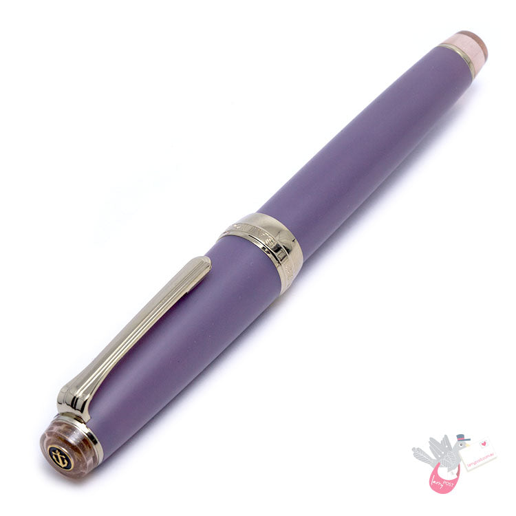 SAILOR SHIKIORI Ameoto "Kirisame"  Fountain Pen (Includes 21kt nib and converter) - Lilac - Medium Fine nib