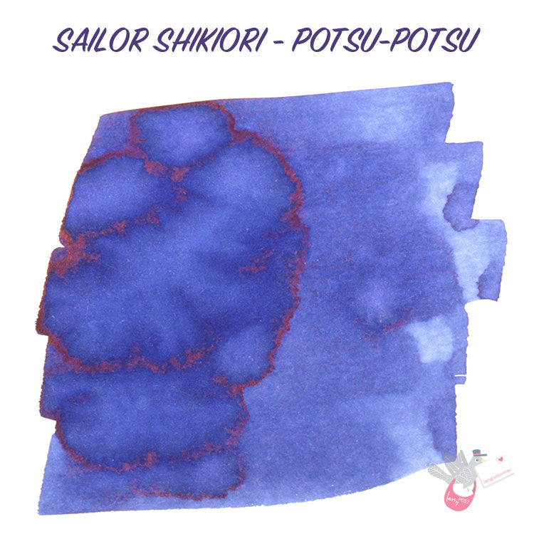 SAILOR SHIKIORI Fountain Pen Ink Cartridges - Pack of 3 - Potsupotsu
