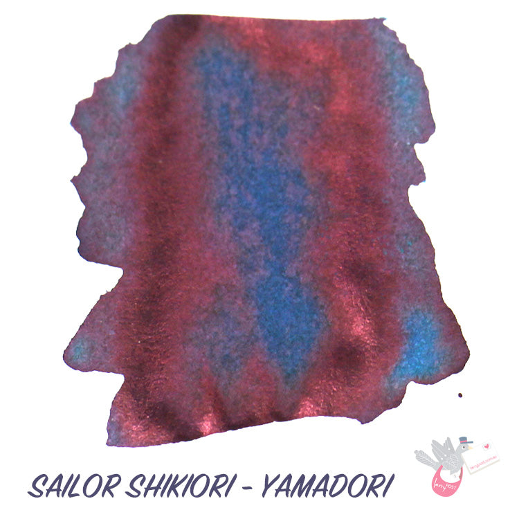 SAILOR SHIKIORI Fountain Pen Ink - 20mL - Yamadori (Blue Bird)