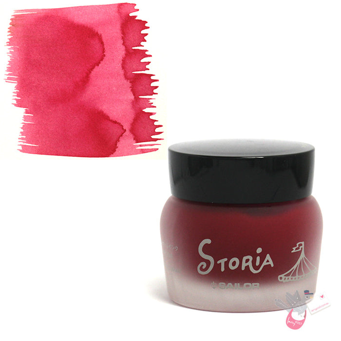 SAILOR STORiA Pigment Ink - 30ml bottle - Dancer (Pink)