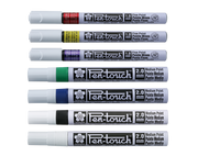 SAKURA Pen-Touch Permanent Maker - Medium - Silver 