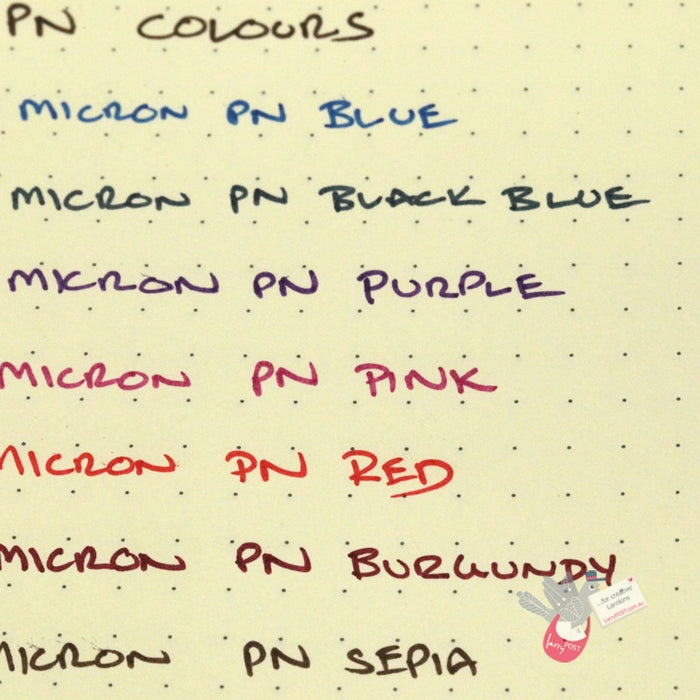SAKURA Pigma Micron PN (Plastic nib for writing) - Set 8