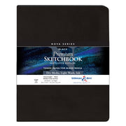 STILLMAN & BIRN Nova Sketchbook - Softcover - Portrait XL (8 x 10" / 20.3 x 25.4cm) - 150gsm - Black
