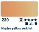 SCHMINCKE Horadam Aquarell - 230 Naples Yellow Red - 1/2 Pan