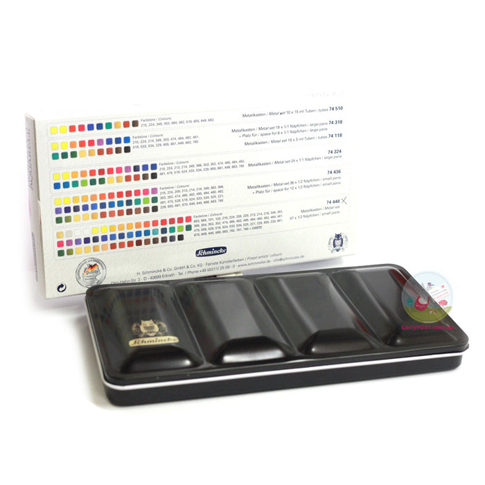SCHMINCKE Horadam Aquarell Metal Set - 36 x Half Pans