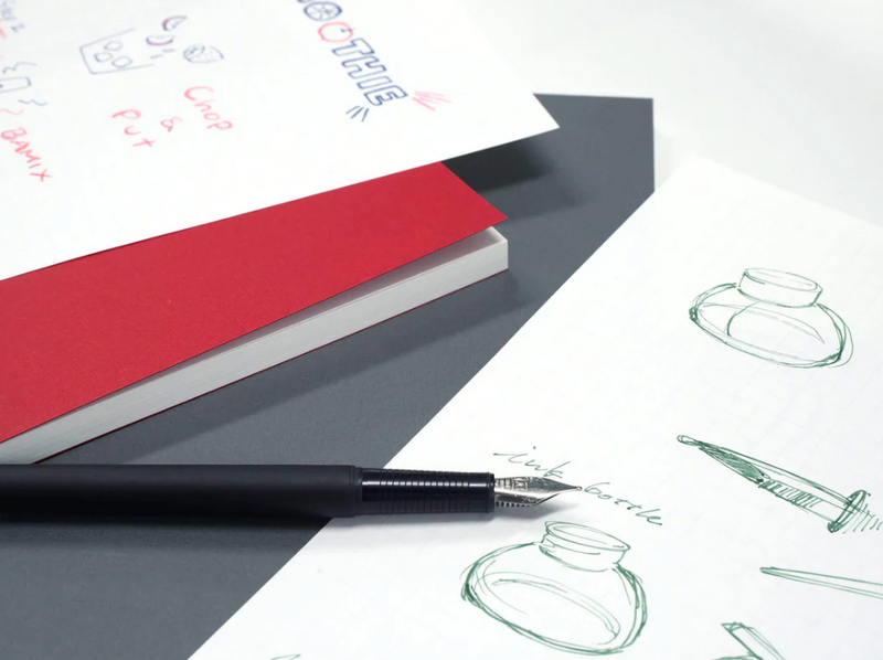 KAKIMORI Note Pad - Grid (A5) - Navy