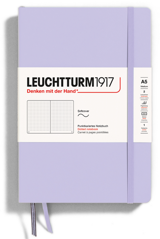LEUCHTTURM1917 Classic Soft Cover - Medium (A5) - Dotted - Lilac