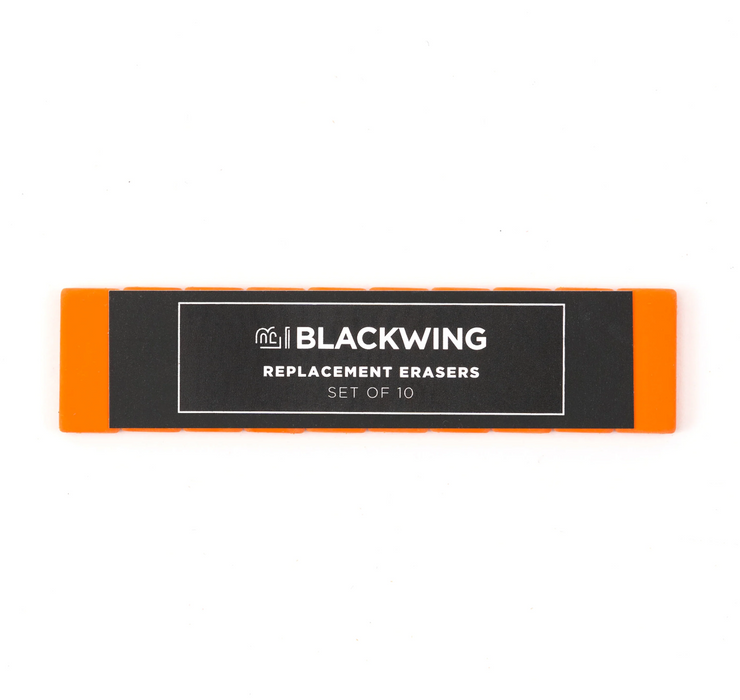 BLACKWING Replacement Erasers - Orange