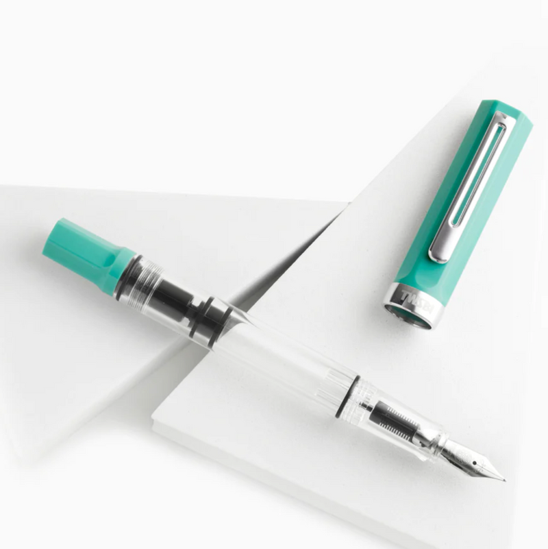 TWSBI Eco Fountain Pen - Persian Green - Broad Nib
