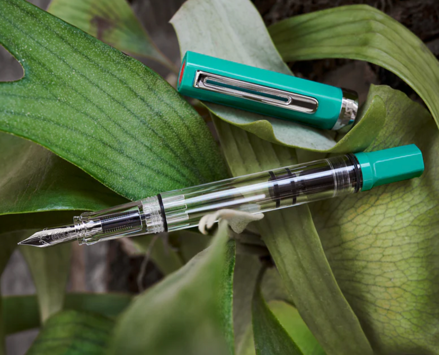 TWSBI Eco Fountain Pen - Persian Green - Broad Nib
