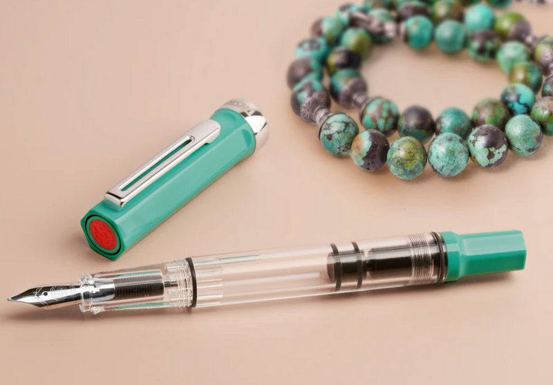 TWSBI Eco Fountain Pen - Persian Green - Broad Nib