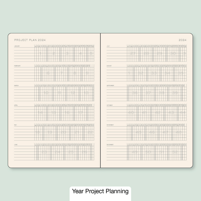 2026 LEUCHTTURM1917 Daily Diary Planner - Hard Cover - Medium (A5)