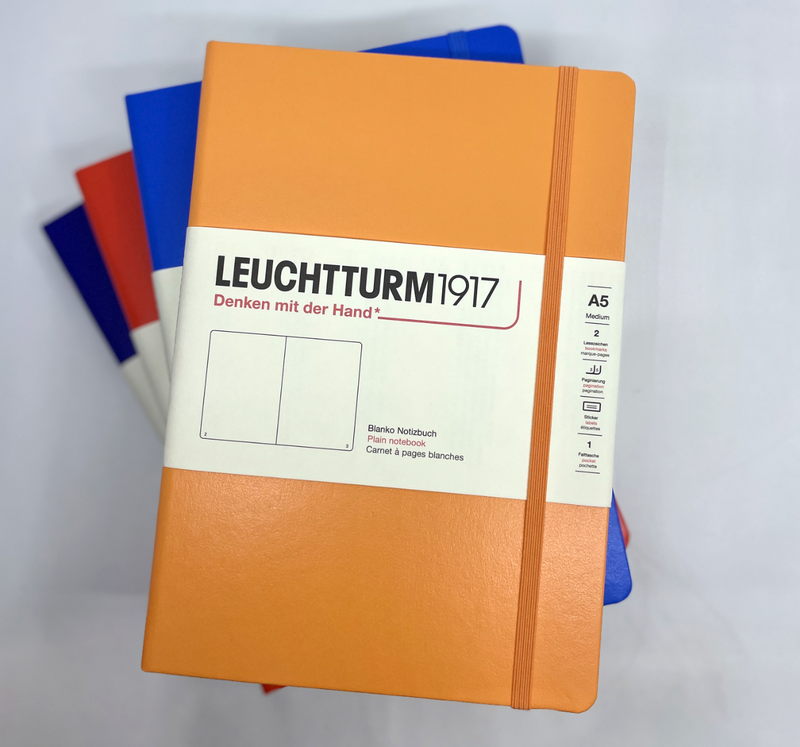 LEUCHTTURM1917 Classic Hard Cover - Medium (A5) - Squared/Grid - Ink