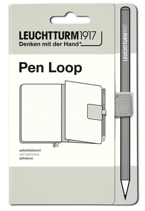 LEUCHTTURM1917 Pen Loop - Light Grey