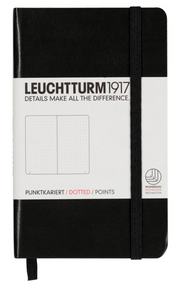 LEUCHTTURM1917 Classic Hard Cover (A6) - Dotted - Black