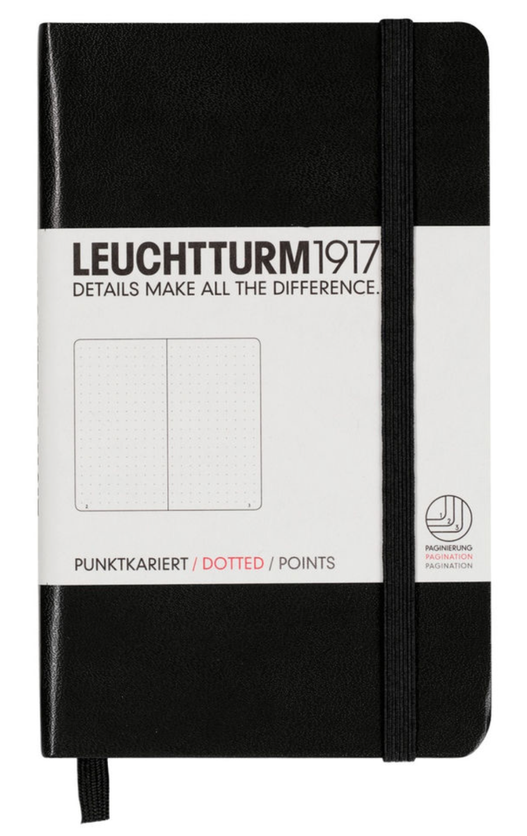 LEUCHTTURM1917 Classic Hard Cover (A6) - Dotted - Black