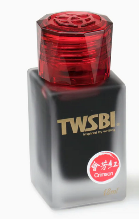 TWSBI 1791 Fountain Pen Ink - Crimson - 18mL